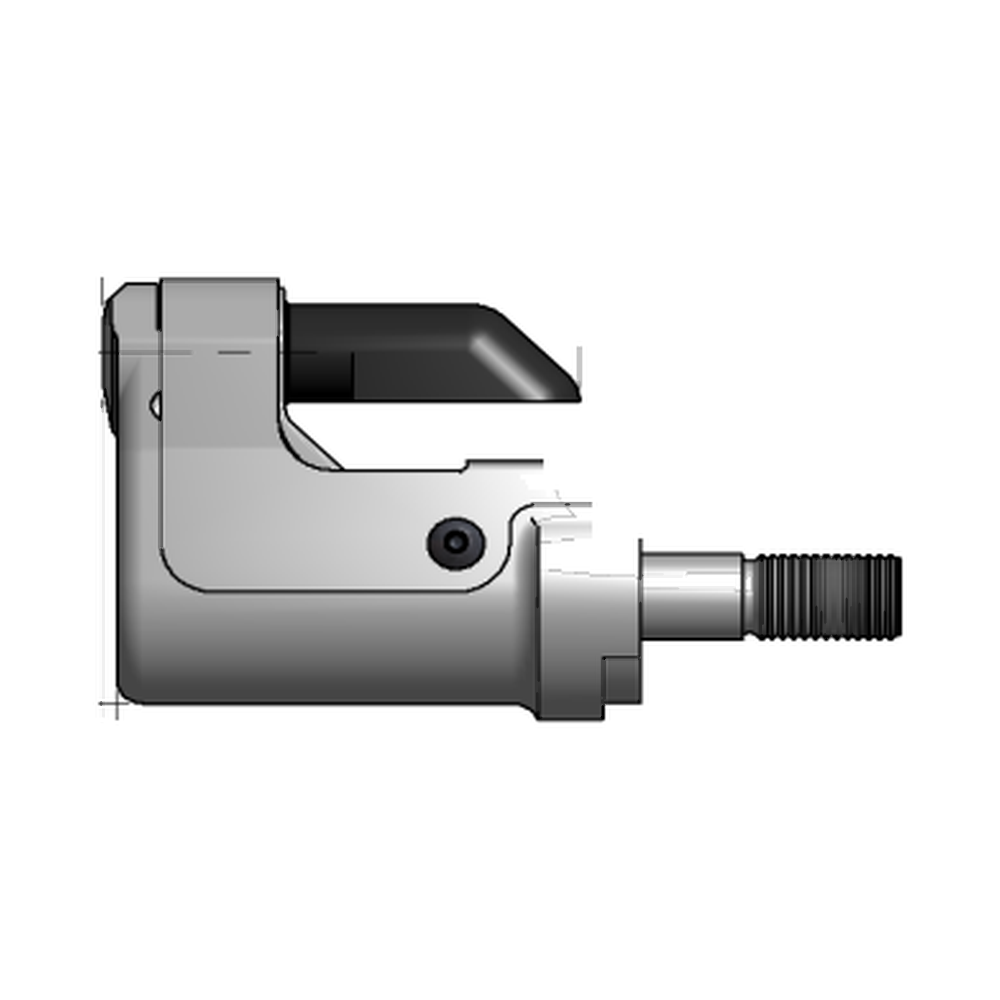 תצוגת מוצר נקייה של ראש סמרור Gage Bilt LGP06-25OSSG על רקע לבן - Clean product view of Gage Bilt LGP06-25OSSG nose assembly on a white background