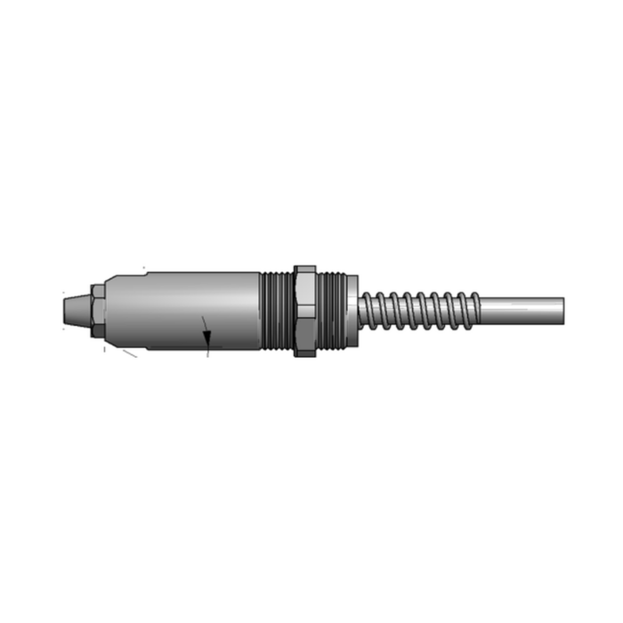 תצוגת מוצר נקייה של ראש סמרור Gage Bilt 3NP-702-18 על רקע לבן - Clean product view of Gage Bilt 3NP-702-18 nose assembly on a white background