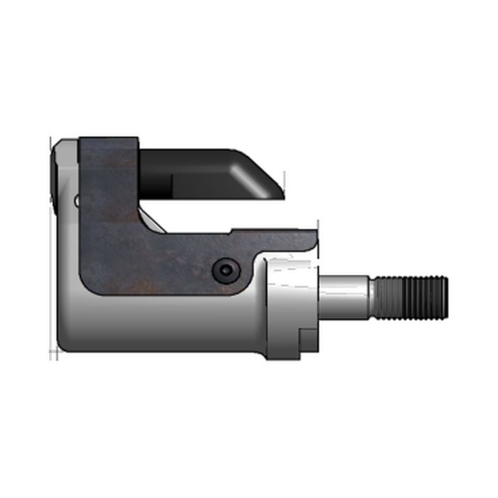 תצוגת מוצר נקייה של ראש סמרור Gage Bilt MLGP4-25OS על רקע לבן - Clean product view of Gage Bilt MLGP4-25OS nose assembly on a white background