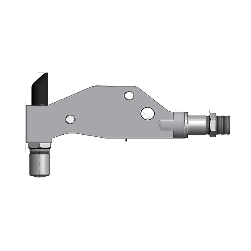 תצוגת מוצר נקייה של ראש סמרור Gage Bilt 3C-715A-54RA על רקע לבן - Clean product view of Gage Bilt 3C-715A-54RA nose assembly on a white background