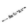 מבט מפורק מספר 2 על רכיבי ראש הסמרור Gage Bilt ASP08-27OSSG - Exploded component view 2 of Gage Bilt ASP08-27OSSG nose assembly