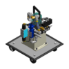 יחידת כוח הידראולית Gage Bilt GB912-D במבט מוצר על רקע לבן - Gage Bilt GB912-D hydraulic power unit product view on a white background