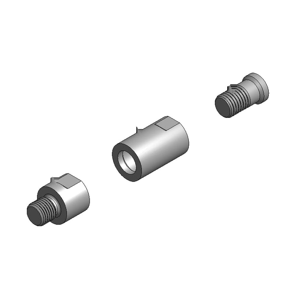 תצוגת מוצר נקייה של ראש סמרור Gage Bilt 11075154RA על רקע לבן - Clean product view of Gage Bilt 11075154RA nose assembly on a white background