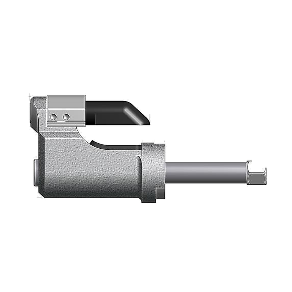 תצוגת מוצר נקייה של ראש סמרור Gage Bilt UBB05-204D-27OS על רקע לבן - Clean product view of Gage Bilt UBB05-204D-27OS nose assembly on a white background