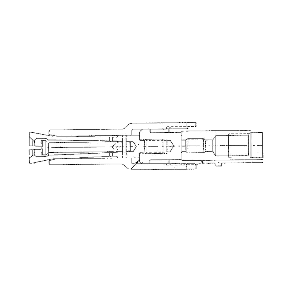 תצוגת מוצר נקייה של ראש סמרור Gage Bilt KS05-352-31 על רקע לבן - Clean product view of Gage Bilt KS05-352-31 nose assembly on a white background