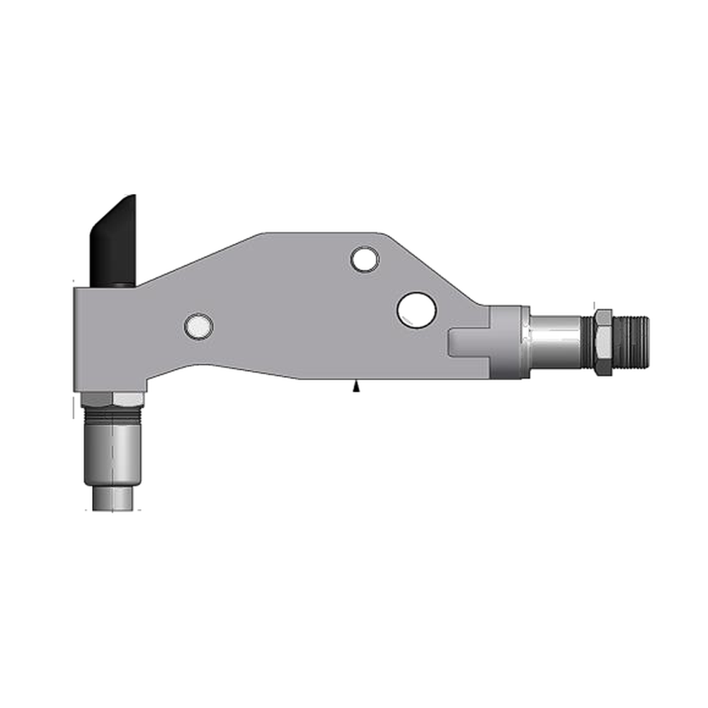 תצוגת מוצר נקייה של ראש סמרור Gage Bilt GS10-715-54RA על רקע לבן - Clean product view of Gage Bilt GS10-715-54RA nose assembly on a white background