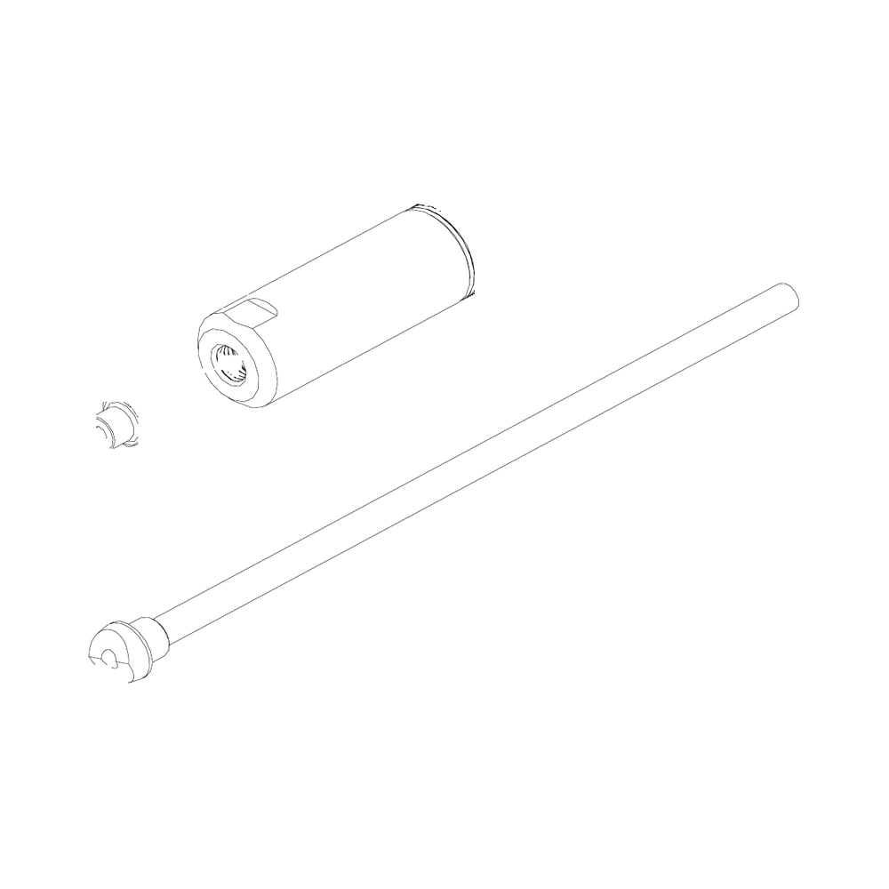 תצוגת מוצר נקייה של ראש סמרור Gage Bilt BT09-743-24V על רקע לבן - Clean product view of Gage Bilt BT09-743-24V nose assembly on a white background