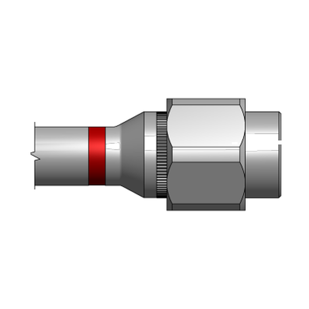 תצוגת מוצר נקייה של ראש סמרור Gage Bilt MLGP6-2581-48 על רקע לבן - Clean product view of Gage Bilt MLGP6-2581-48 nose assembly on a white background