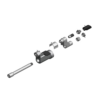 מבט מפורק מספר 2 על רכיבי ראש הסמרור Gage Bilt MGP4-204C-30OS - Exploded component view 2 of Gage Bilt MGP4-204C-30OS nose assembly