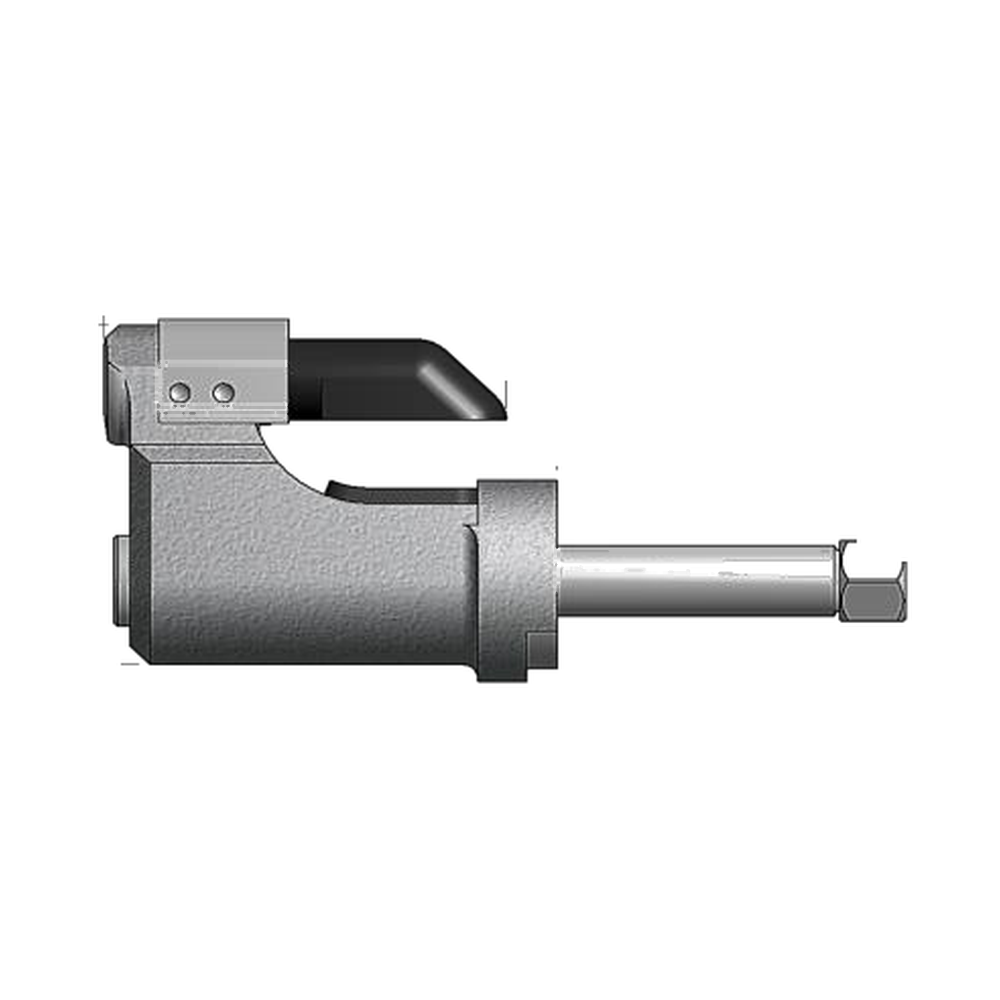 תצוגת מוצר נקייה של ראש סמרור Gage Bilt NAS06-204C-25OS על רקע לבן - Clean product view of Gage Bilt NAS06-204C-25OS nose assembly on a white background