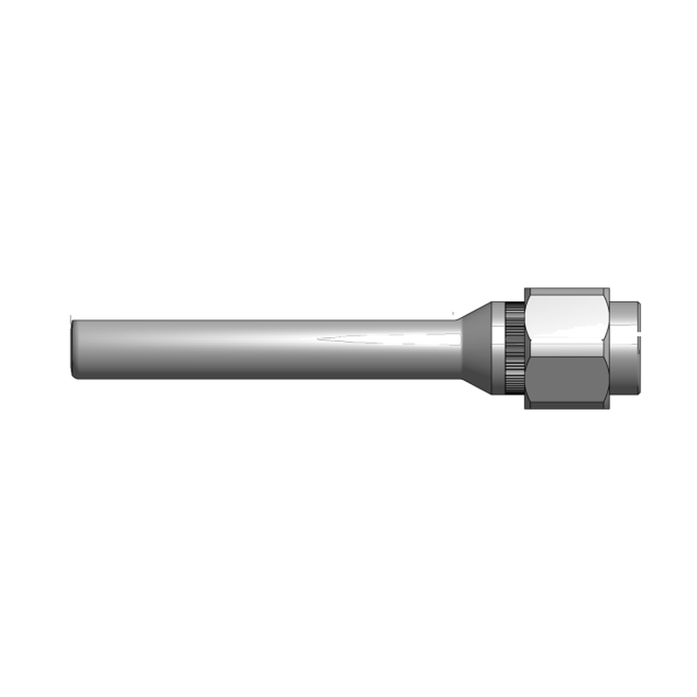 תצוגת מוצר נקייה של ראש סמרור Gage Bilt NAS06-352B-48 על רקע לבן - Clean product view of Gage Bilt NAS06-352B-48 nose assembly on a white background
