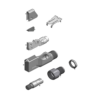 מבט מפורק מספר 3 על רכיבי ראש הסמרור Gage Bilt 456MAX-704-43OS - Exploded component view 3 of Gage Bilt 456MAX-704-43OS nose assembly