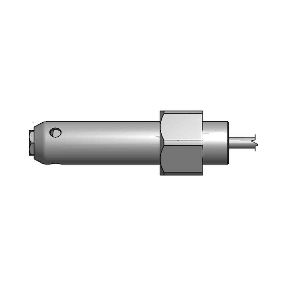 תצוגת מוצר נקייה של ראש סמרור Gage Bilt UAB568-713-21 על רקע לבן - Clean product view of Gage Bilt UAB568-713-21 nose assembly on a white background