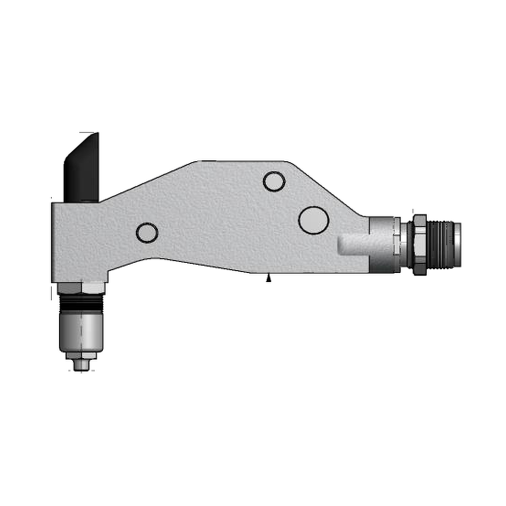 תצוגת מוצר נקייה של ראש סמרור Gage Bilt 45N-704-54RA על רקע לבן - Clean product view of Gage Bilt 45N-704-54RA nose assembly on a white background