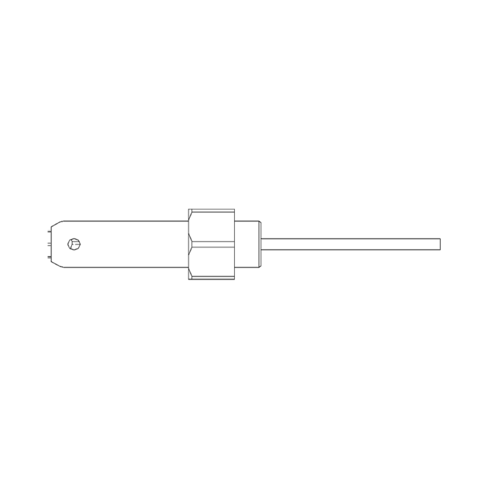 תצוגת מוצר נקייה של ראש סמרור Gage Bilt 456MAX-752-21 על רקע לבן - Clean product view of Gage Bilt 456MAX-752-21 nose assembly on a white background