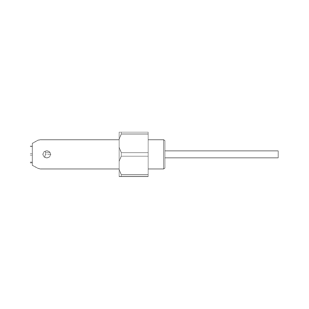 תצוגת מוצר נקייה של ראש סמרור Gage Bilt 456MAX-752-21 על רקע לבן - Clean product view of Gage Bilt 456MAX-752-21 nose assembly on a white background