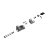 מבט מפורק מספר 2 על רכיבי ראש הסמרור Gage Bilt SMLS04-206H-27OS - Exploded component view 2 of Gage Bilt SMLS04-206H-27OS nose assembly