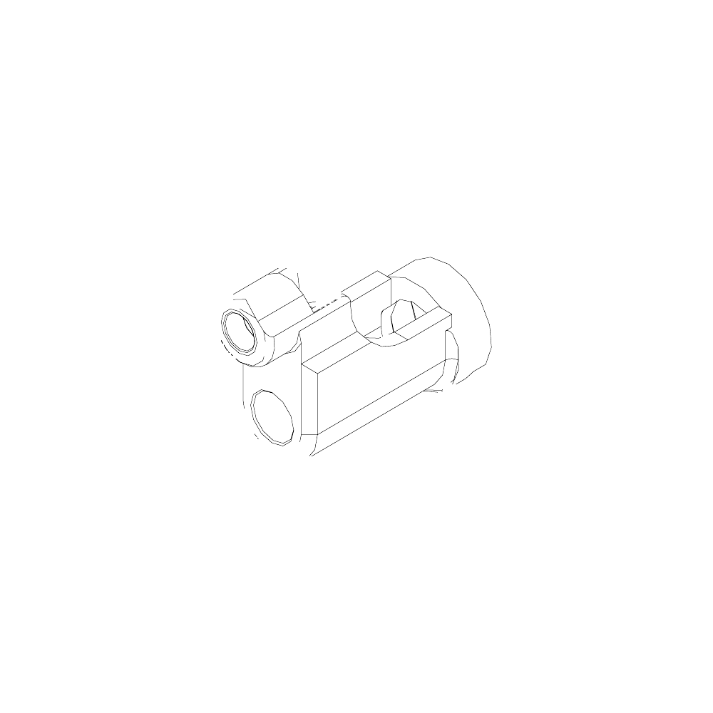תצוגת מוצר נקייה של ראש סמרור Gage Bilt NAS-204B-30OS על רקע לבן - Clean product view of Gage Bilt NAS-204B-30OS nose assembly on a white background