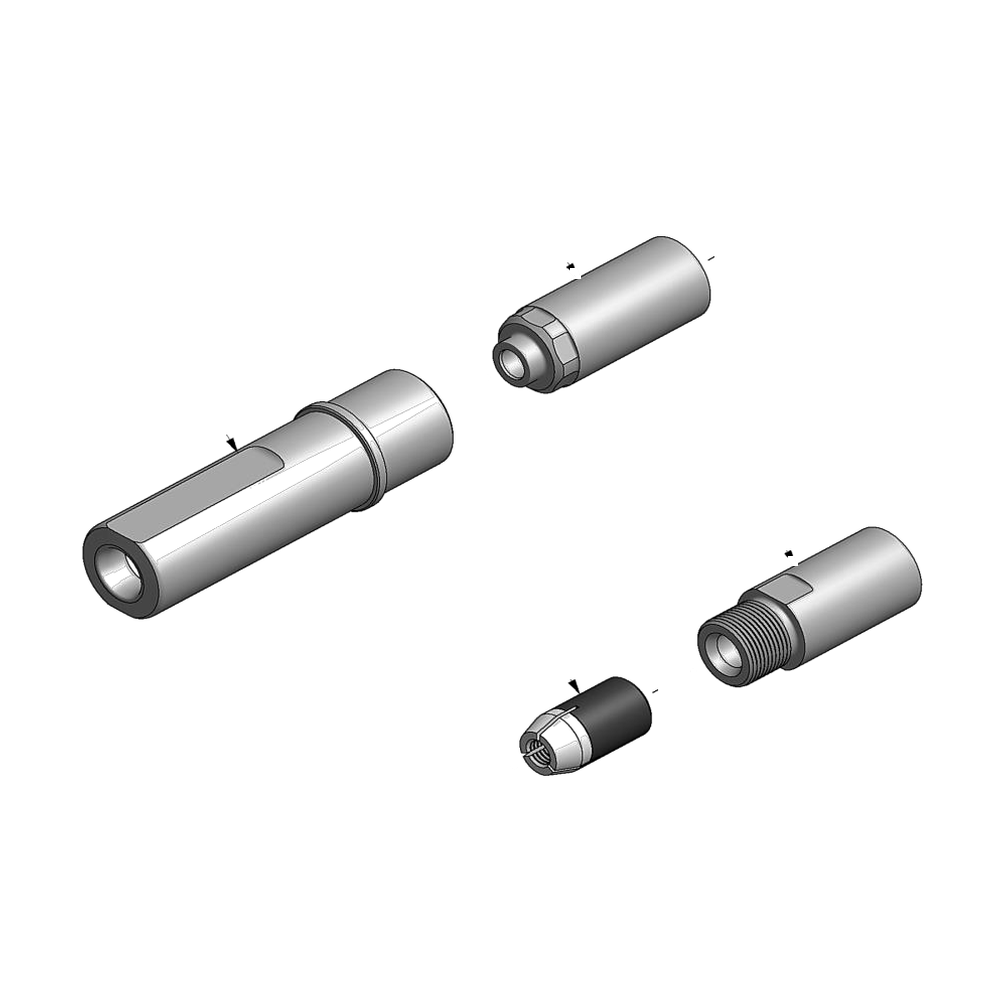 מבט מפורק מספר 2 על רכיבי ראש הסמרור Gage Bilt OS12-756A-26 - Exploded component view 2 of Gage Bilt OS12-756A-26 nose assembly