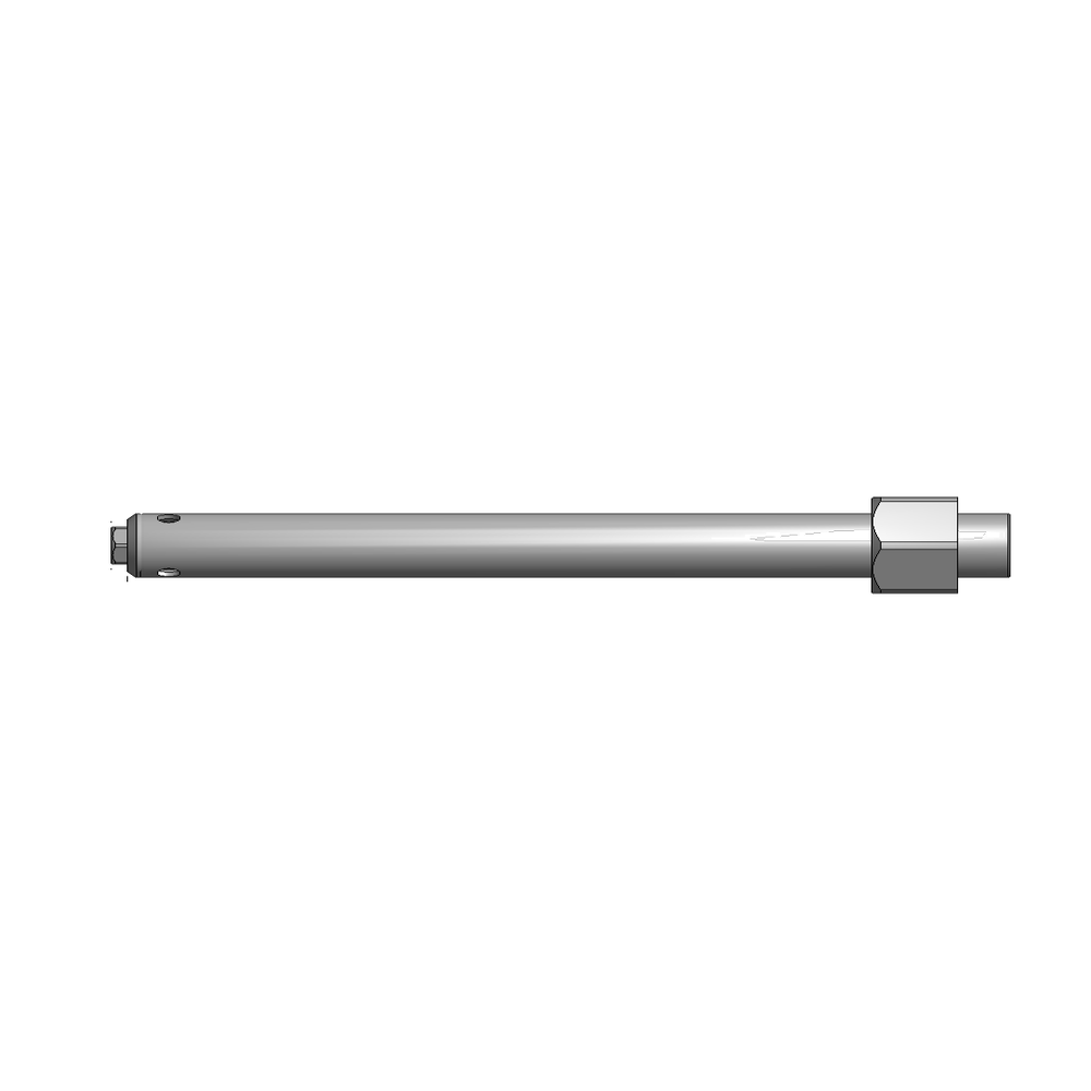 תצוגת מוצר נקייה של ראש סמרור Gage Bilt MGL08-752A-61XL על רקע לבן - Clean product view of Gage Bilt MGL08-752A-61XL nose assembly on a white background