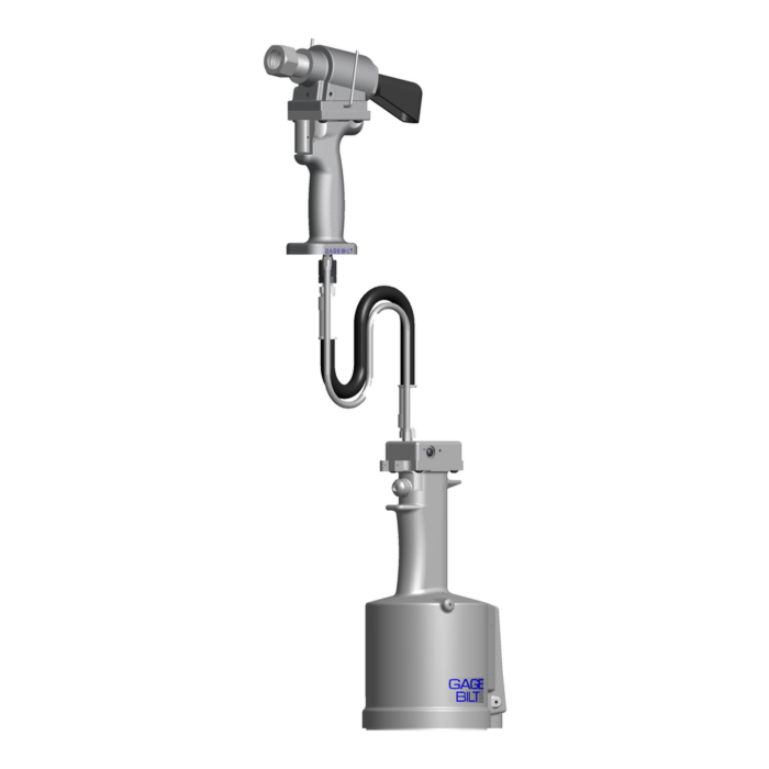 כלי סמרור למערכת מפוצלת Gage Bilt GB714SH במבט מוצר על רקע לבן - Gage Bilt GB714SH split-system rivet tool product view on a white background