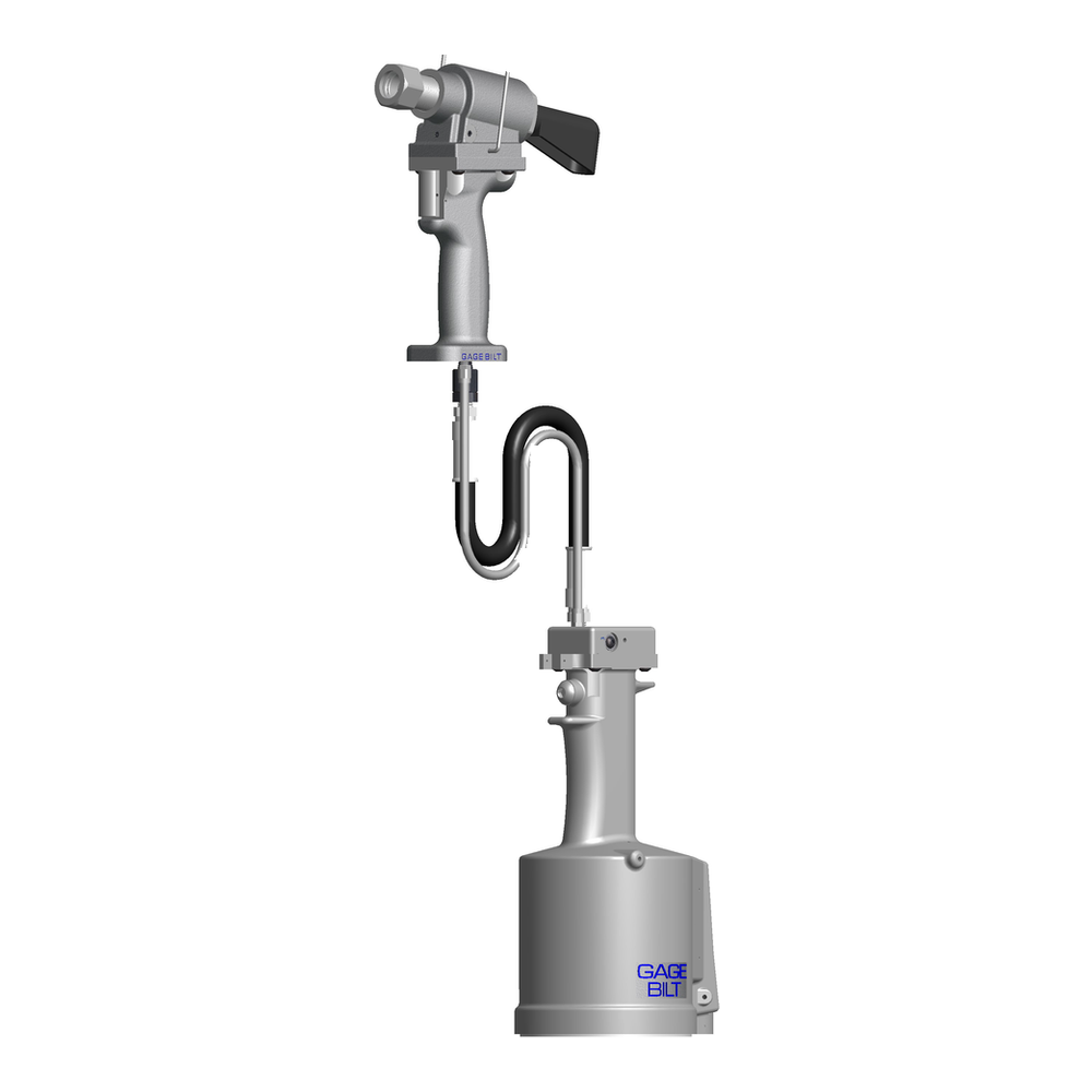 כלי סמרור למערכת מפוצלת Gage Bilt GB714SH במבט מוצר על רקע לבן - Gage Bilt GB714SH split-system rivet tool product view on a white background