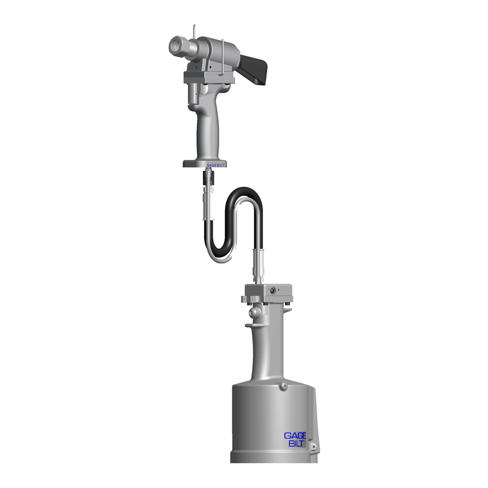 מבט נוסף על כלי סמרור למערכת מפוצלת Gage Bilt GB713SH - Additional view of the Gage Bilt GB713SH split-system rivet tool
