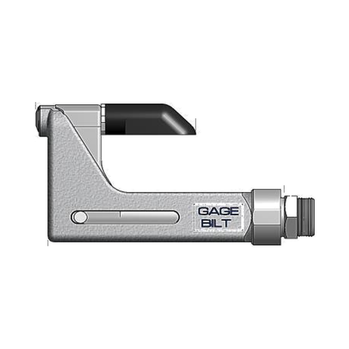 תצוגת מוצר נקייה של ראש סמרור Gage Bilt 3C-715-40OS על רקע לבן - Clean product view of Gage Bilt 3C-715-40OS nose assembly on a white background