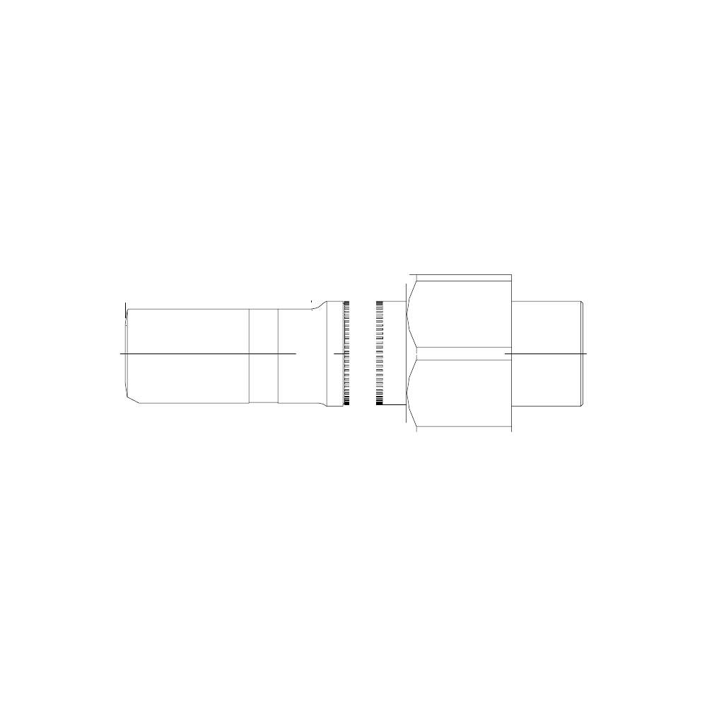 תצוגת מוצר נקייה של ראש סמרור Gage Bilt MGP-731-20 על רקע לבן - Clean product view of Gage Bilt MGP-731-20 nose assembly on a white background
