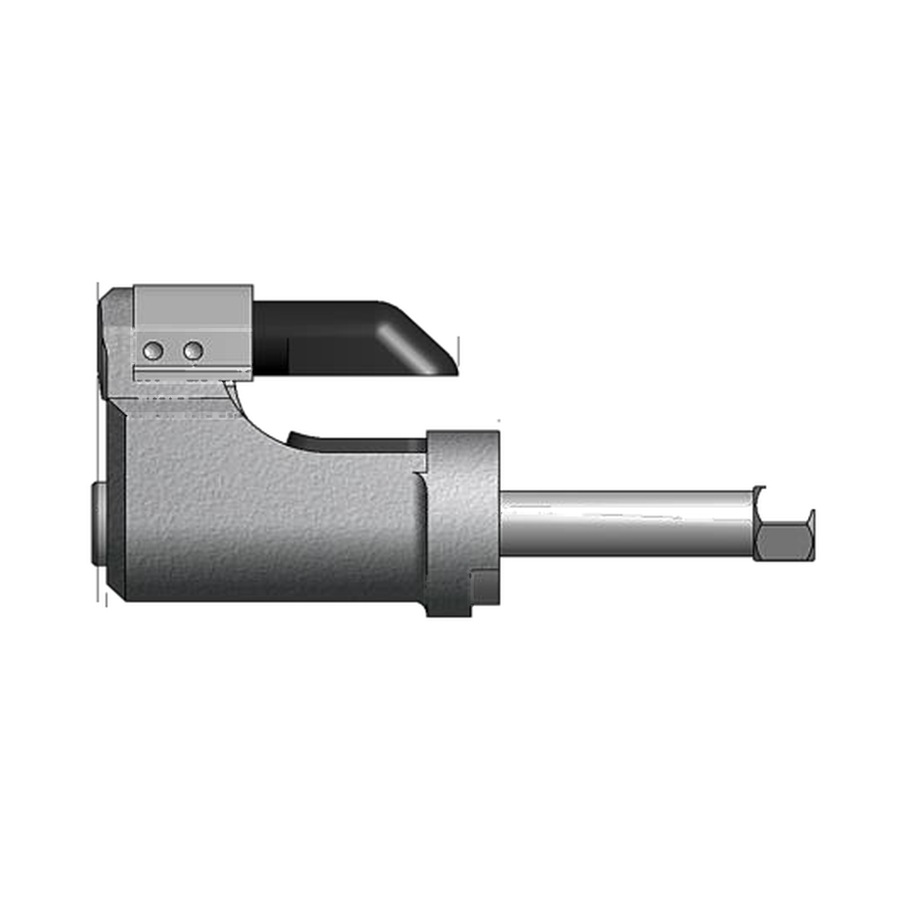 תצוגת מוצר נקייה של ראש סמרור Gage Bilt MLGP-204C-25OS על רקע לבן - Clean product view of Gage Bilt MLGP-204C-25OS nose assembly on a white background