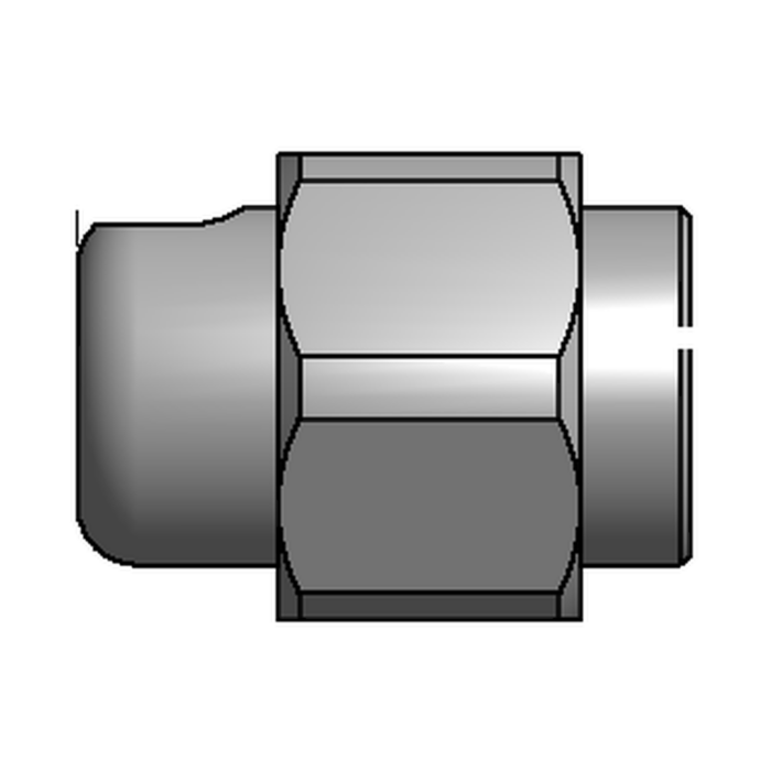 תצוגת מוצר נקייה של ראש סמרור Gage Bilt LB12-756-06 על רקע לבן - Clean product view of Gage Bilt LB12-756-06 nose assembly on a white background