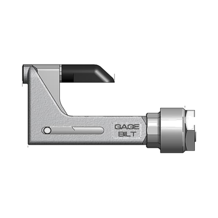 תצוגת מוצר נקייה של ראש סמרור Gage Bilt 4C-751A-43OS על רקע לבן - Clean product view of Gage Bilt 4C-751A-43OS nose assembly on a white background