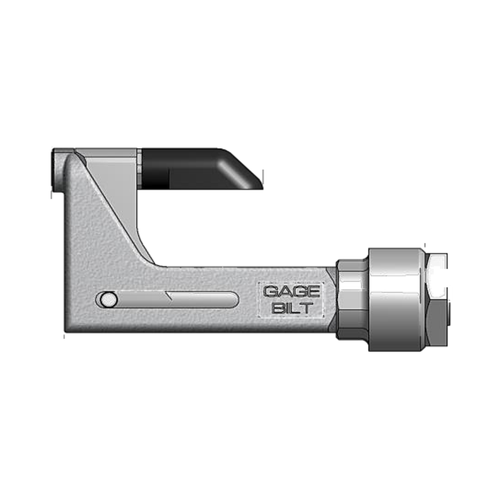 תצוגת מוצר נקייה של ראש סמרור Gage Bilt 4C-751A-43OS על רקע לבן - Clean product view of Gage Bilt 4C-751A-43OS nose assembly on a white background