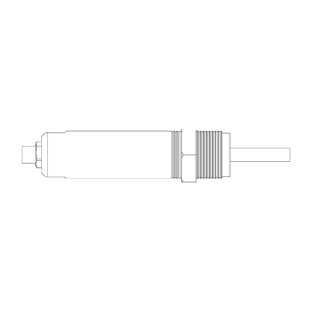 תצוגת מוצר נקייה של ראש סמרור Gage Bilt 6N-743A-24SS על רקע לבן - Clean product view of Gage Bilt 6N-743A-24SS nose assembly on a white background