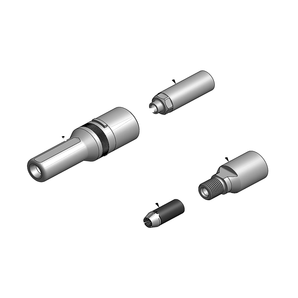 מבט מפורק מספר 2 על רכיבי ראש הסמרור Gage Bilt BL10-2581-23 - Exploded component view 2 of Gage Bilt BL10-2581-23 nose assembly