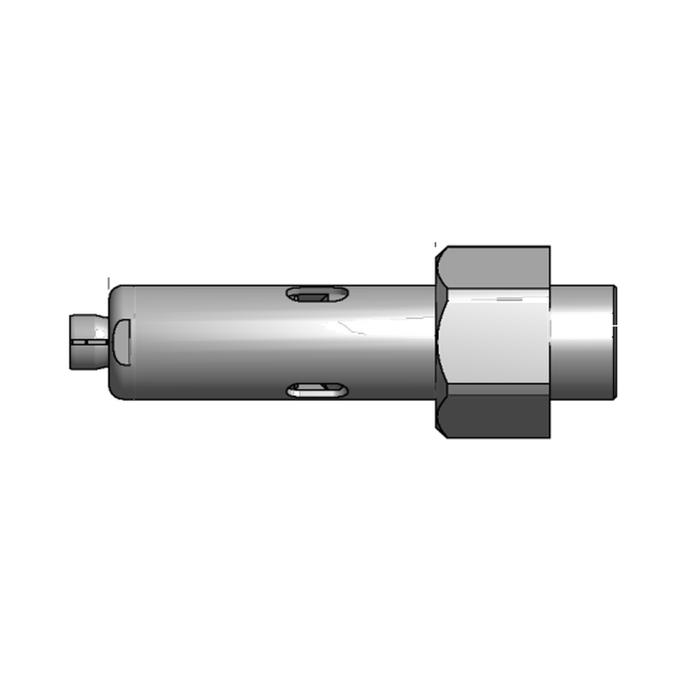 תצוגת מוצר נקייה של ראש סמרור Gage Bilt NB08-735-20 על רקע לבן - Clean product view of Gage Bilt NB08-735-20 nose assembly on a white background