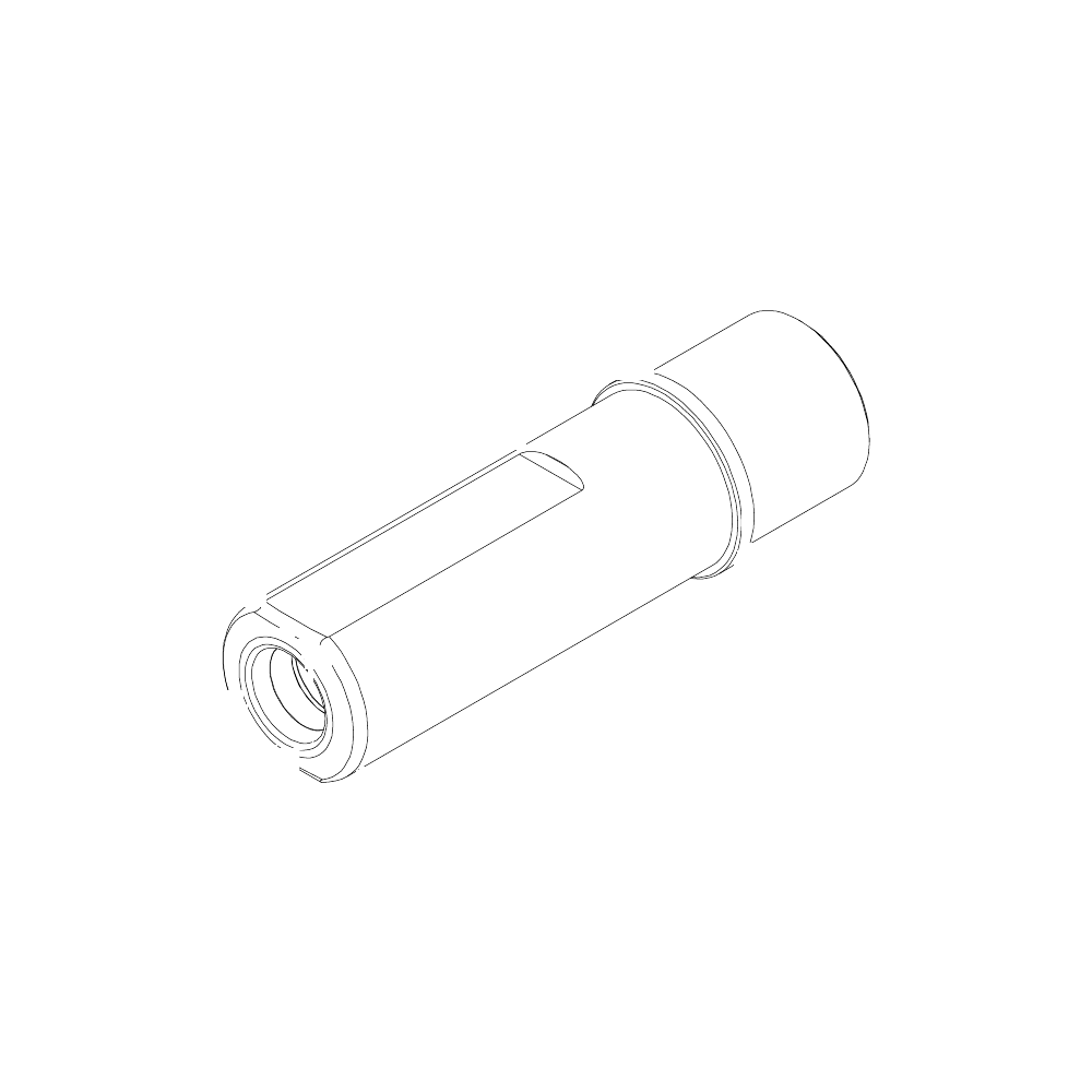 תצוגת מוצר נקייה של ראש סמרור Gage Bilt OS12-745B-26 על רקע לבן - Clean product view of Gage Bilt OS12-745B-26 nose assembly on a white background