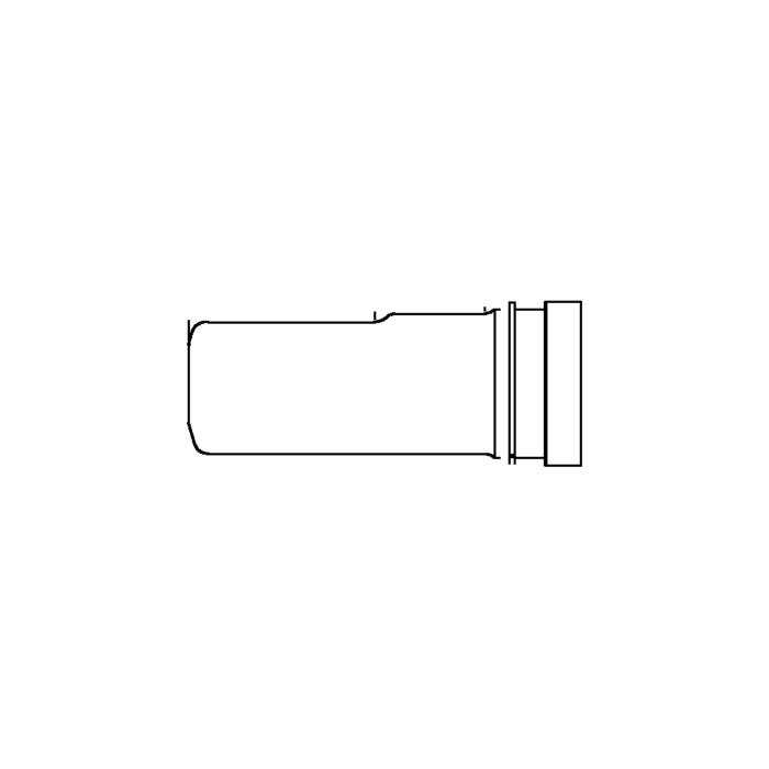 תצוגת מוצר נקייה של ראש סמרור Gage Bilt MG20-585A-41 על רקע לבן - Clean product view of Gage Bilt MG20-585A-41 nose assembly on a white background