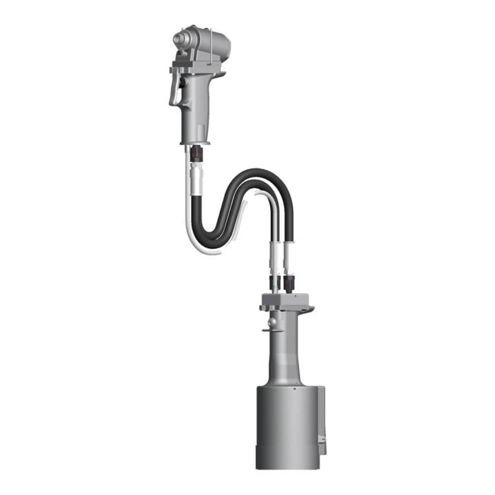 כלי סמרור למערכת מפוצלת Gage Bilt GB731OSSH במבט מוצר על רקע לבן - Gage Bilt GB731OSSH split-system rivet tool product view on a white background