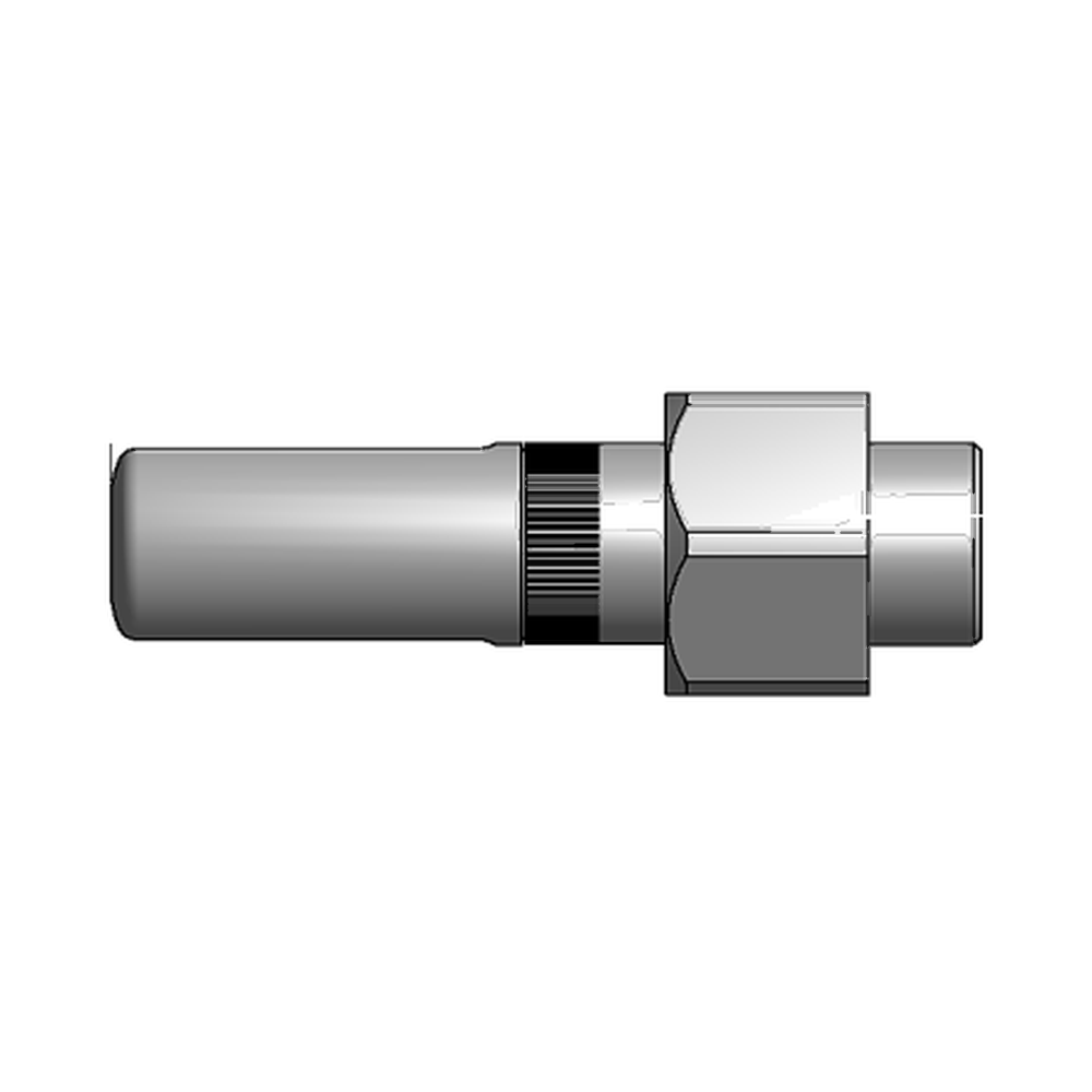 תצוגת מוצר נקייה של ראש סמרור Gage Bilt NAS04-730-20 על רקע לבן - Clean product view of Gage Bilt NAS04-730-20 nose assembly on a white background
