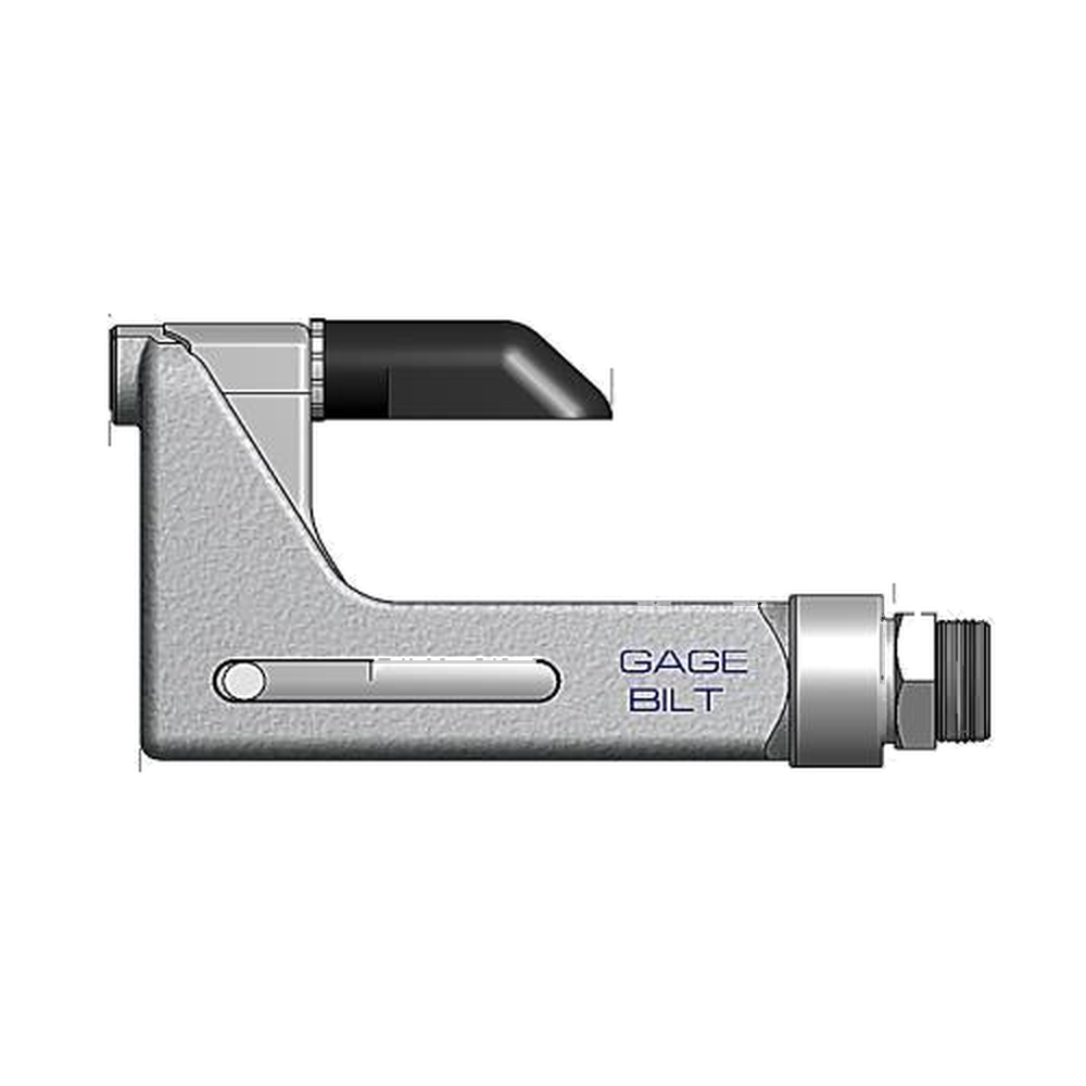 תצוגת מוצר נקייה של ראש סמרור Gage Bilt UBB04-715-40OS על רקע לבן - Clean product view of Gage Bilt UBB04-715-40OS nose assembly on a white background