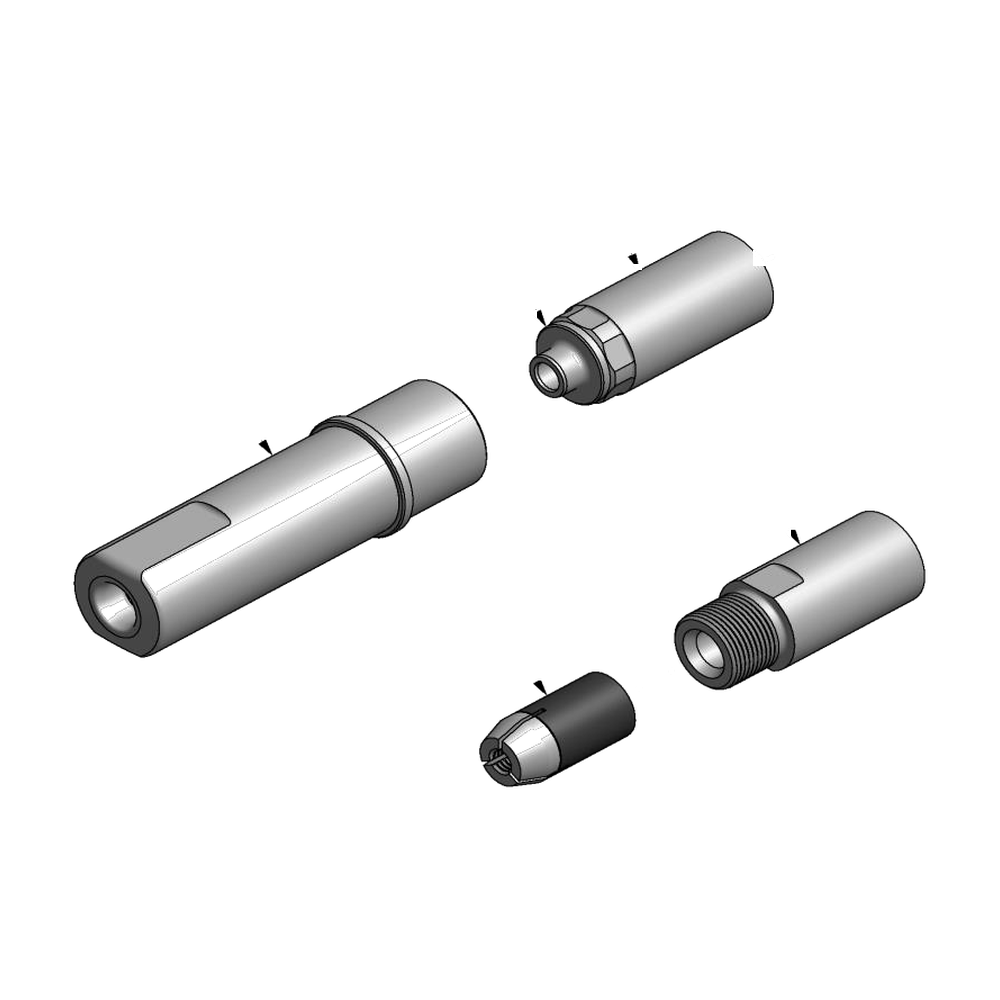 מבט מפורק מספר 2 על רכיבי ראש הסמרור Gage Bilt OS10-756-26 - Exploded component view 2 of Gage Bilt OS10-756-26 nose assembly