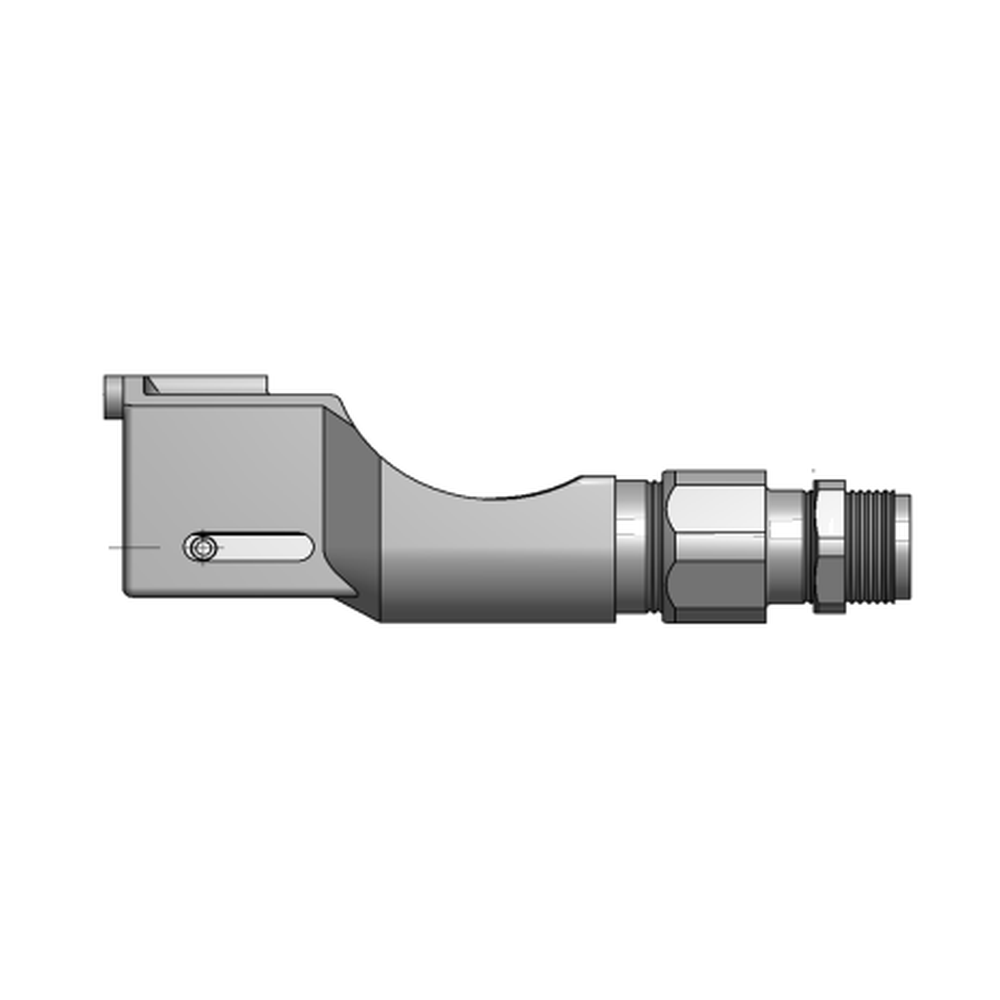 תצוגת מוצר נקייה של ראש סמרור Gage Bilt 456MAX-704-43OC על רקע לבן - Clean product view of Gage Bilt 456MAX-704-43OC nose assembly on a white background