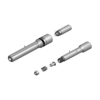מבט מפורק מספר 2 על רכיבי ראש הסמרור Gage Bilt NAS08-353-48 - Exploded component view 2 of Gage Bilt NAS08-353-48 nose assembly