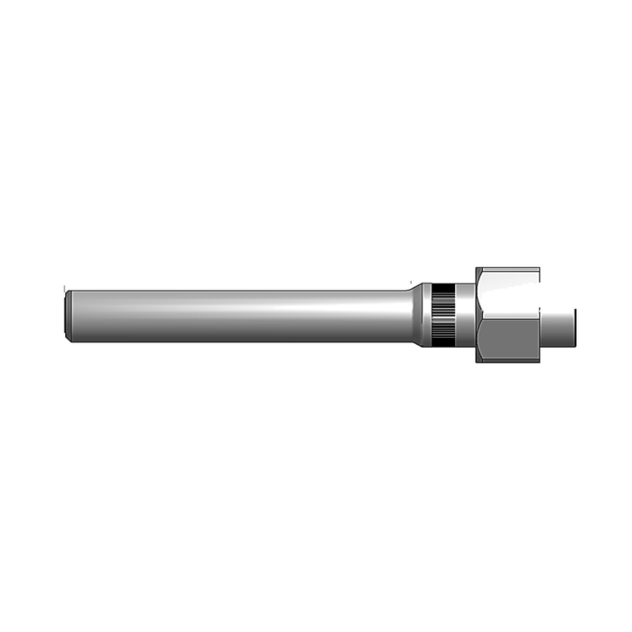 תצוגת מוצר נקייה של ראש סמרור Gage Bilt 08MAX-752B-45 על רקע לבן - Clean product view of Gage Bilt 08MAX-752B-45 nose assembly on a white background
