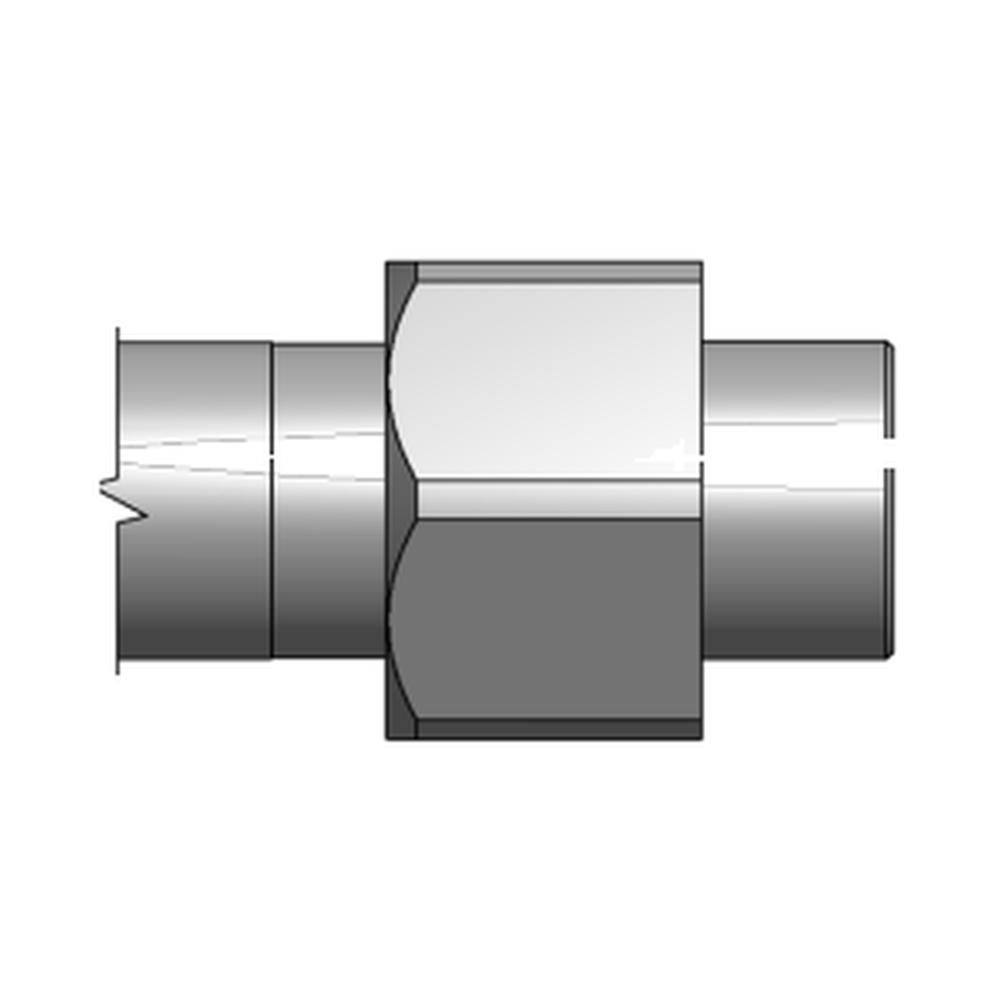 תצוגת מוצר נקייה של ראש סמרור Gage Bilt MG06-722-34 על רקע לבן - Clean product view of Gage Bilt MG06-722-34 nose assembly on a white background