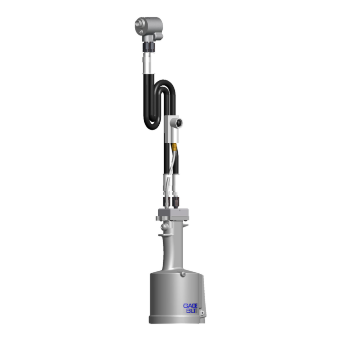 כלי סמרור למערכת מפוצלת Gage Bilt GB745-206-500 במבט מוצר על רקע לבן - Gage Bilt GB745-206-500 split-system rivet tool product view on a white background