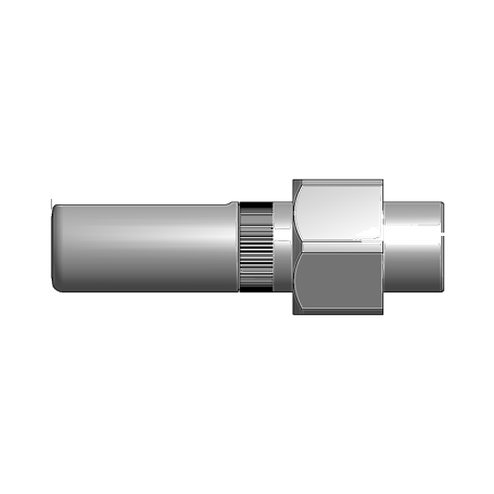 תצוגת מוצר נקייה של ראש סמרור Gage Bilt NAS08-2480-20 על רקע לבן - Clean product view of Gage Bilt NAS08-2480-20 nose assembly on a white background