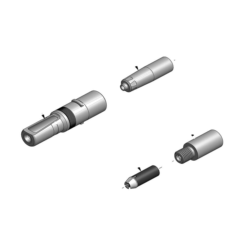 מבט מפורק מספר 2 על רכיבי ראש הסמרור Gage Bilt MGP4-2480-20MDC - Exploded component view 2 of Gage Bilt MGP4-2480-20MDC nose assembly