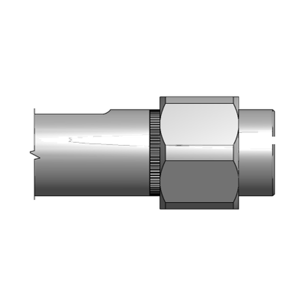תצוגת מוצר נקייה של ראש סמרור Gage Bilt NAS12-756-48 על רקע לבן - Clean product view of Gage Bilt NAS12-756-48 nose assembly on a white background